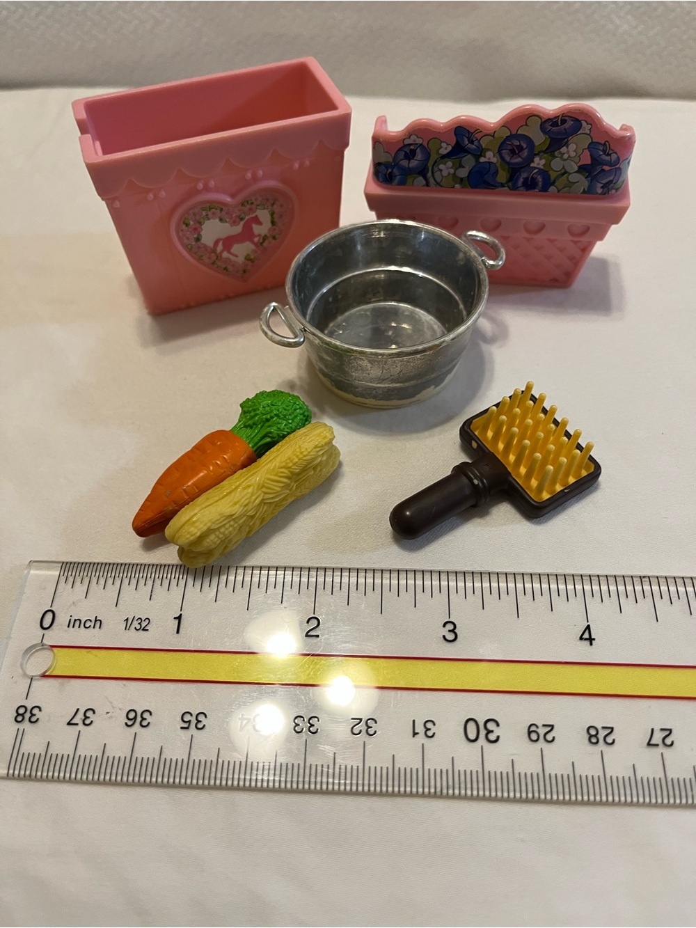 Vintage Barbie Horse Stable Playset Accessory Set
